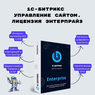 1С-Битрикс: Управление сайтом. Лицензия Энтерпрайз - купить в Ильчебаево